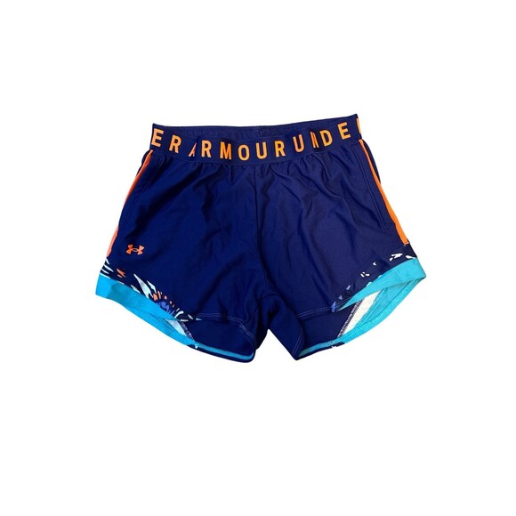 Under Armour Hybrid Shorts SMALL  Women's Play Up 3 Trico Nov Workout Shorts - Picture 1 of 6